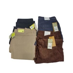 NWT Men's pants 4-piece Bulk Lot size 34x32 Tech & Corduroy Trousers